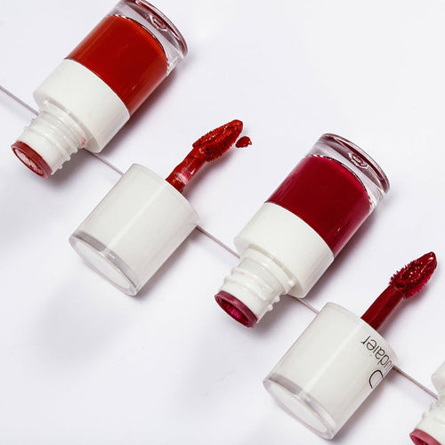 Pudaier Lipstick Small White Bottle Matte Lip Gloss Color Development
