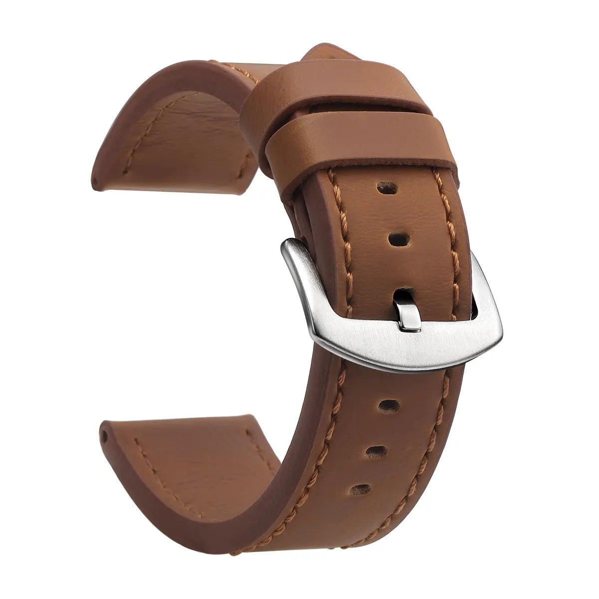SAMCO Watch Band Strap Sport Vintage Leather Watchband Stainless Steel Buckle Watch Accessories 18mm 20mm 22mm 24mm