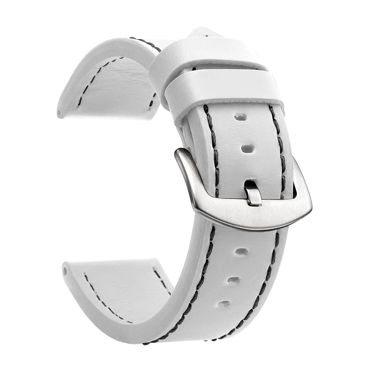 SAMCO Watch Band Strap Sport Vintage Leather Watchband Stainless Steel Buckle Watch Accessories 18mm 20mm 22mm 24mm