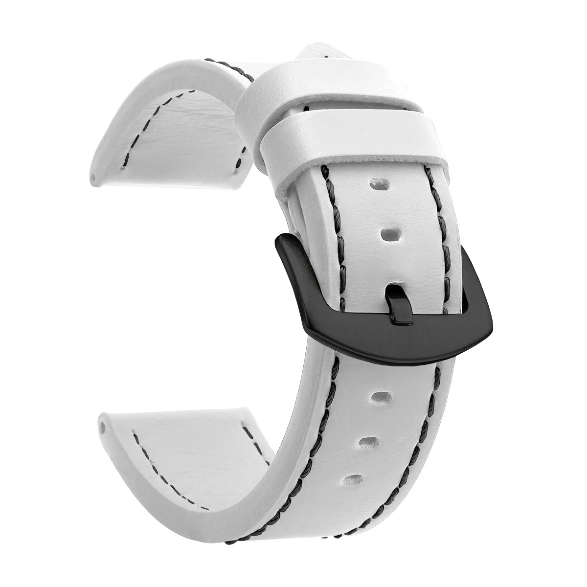SAMCO Watch Band Strap Sport Vintage Leather Watchband Stainless Steel Buckle Watch Accessories 18mm 20mm 22mm 24mm
