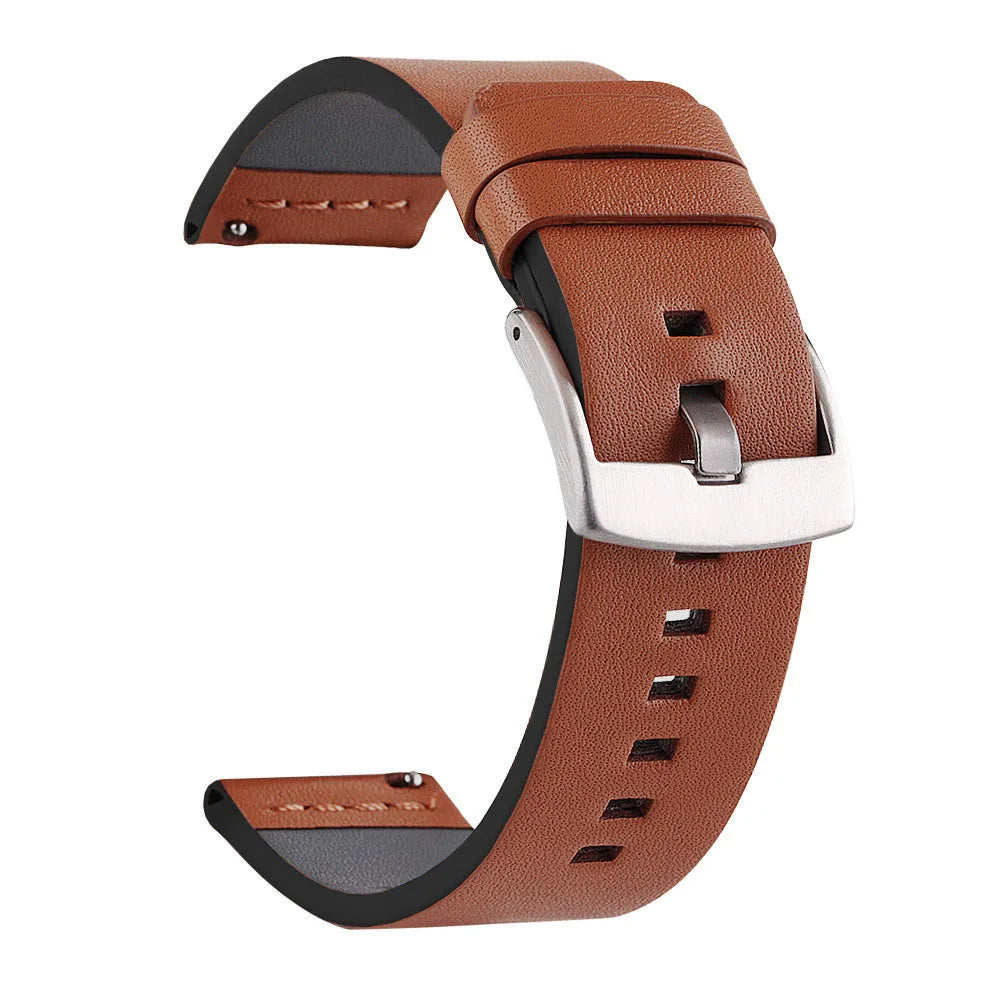 SAMCO Watch Band Strap Sport Vintage Leather Watchband Stainless Steel Buckle Watch Accessories 18mm 20mm 22mm 24mm