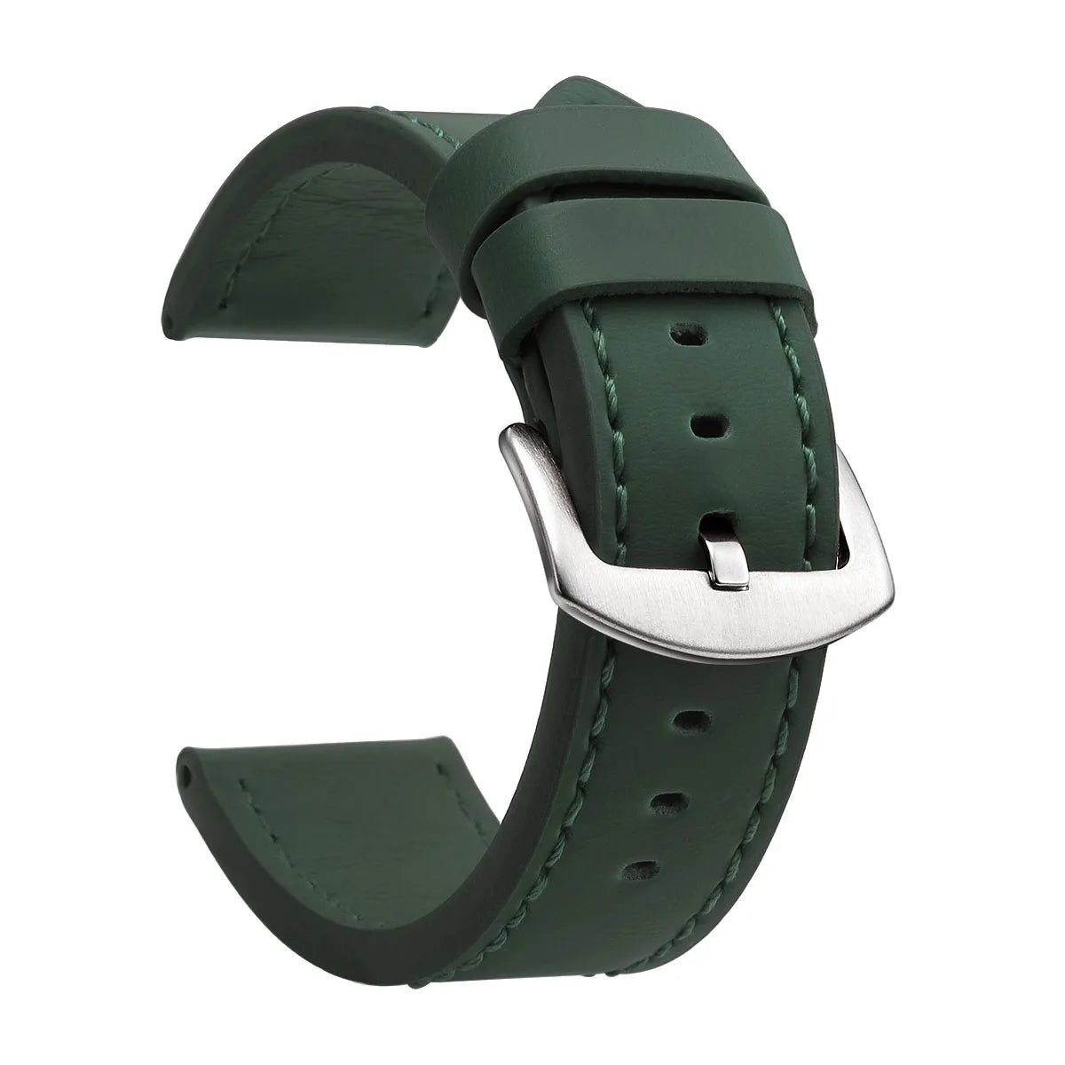 SAMCO Watch Band Strap Sport Vintage Leather Watchband Stainless Steel Buckle Watch Accessories 18mm 20mm 22mm 24mm