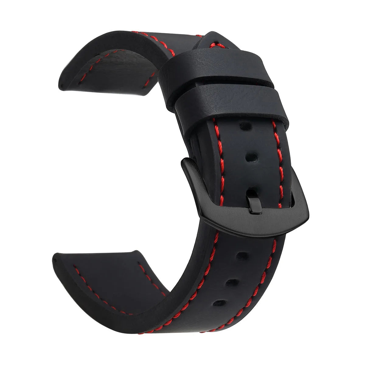 SAMCO Watch Band Strap Sport Vintage Leather Watchband Stainless Steel Buckle Watch Accessories 18mm 20mm 22mm 24mm