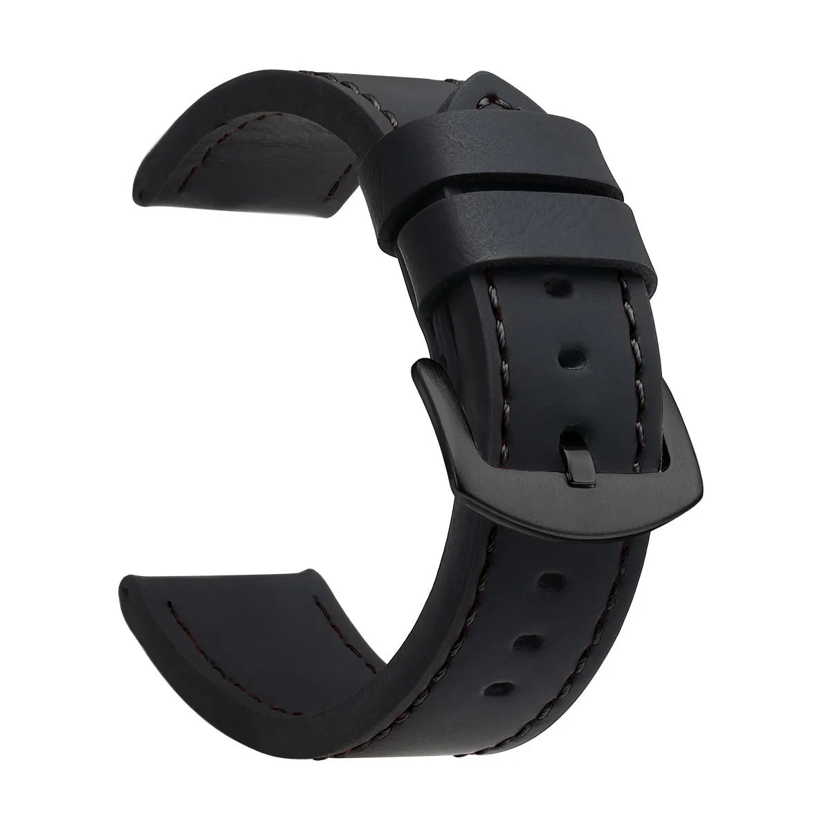 SAMCO Watch Band Strap Sport Vintage Leather Watchband Stainless Steel Buckle Watch Accessories 18mm 20mm 22mm 24mm