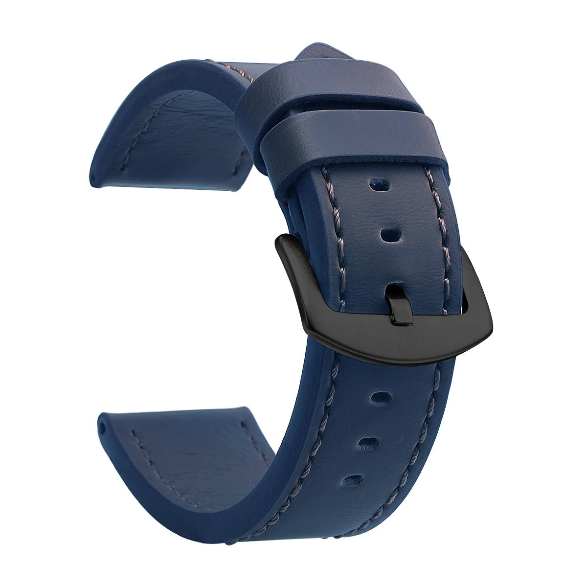 SAMCO Watch Band Strap Sport Vintage Leather Watchband Stainless Steel Buckle Watch Accessories 18mm 20mm 22mm 24mm