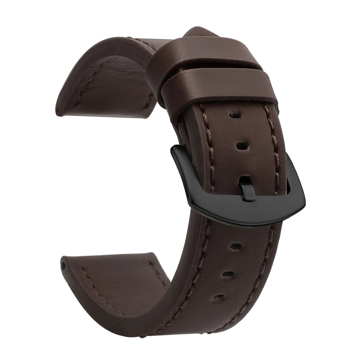 SAMCO Watch Band Strap Sport Vintage Leather Watchband Stainless Steel Buckle Watch Accessories 18mm 20mm 22mm 24mm