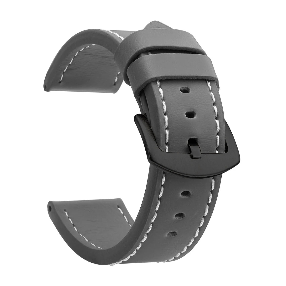 SAMCO Watch Band Strap Sport Vintage Leather Watchband Stainless Steel Buckle Watch Accessories 18mm 20mm 22mm 24mm